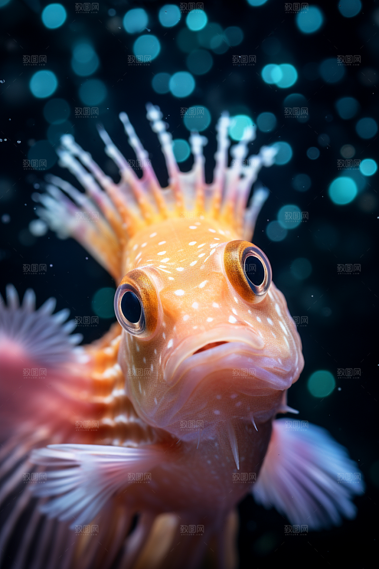 海洋鱼类大海海鱼摄影图