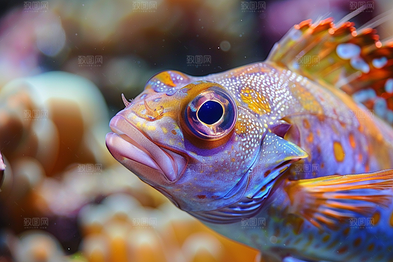 海洋鱼类高清鱼类摄影图