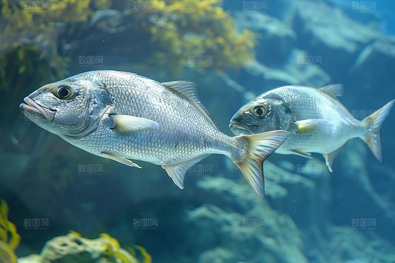 海洋鱼类海水大海摄影图