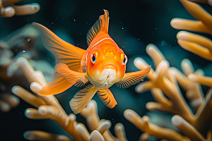 海洋鱼类海水海底世界摄影图