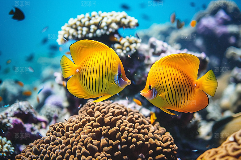 海洋鱼类环保海鱼摄影图