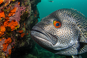 海洋鱼类环保海底世界摄影图