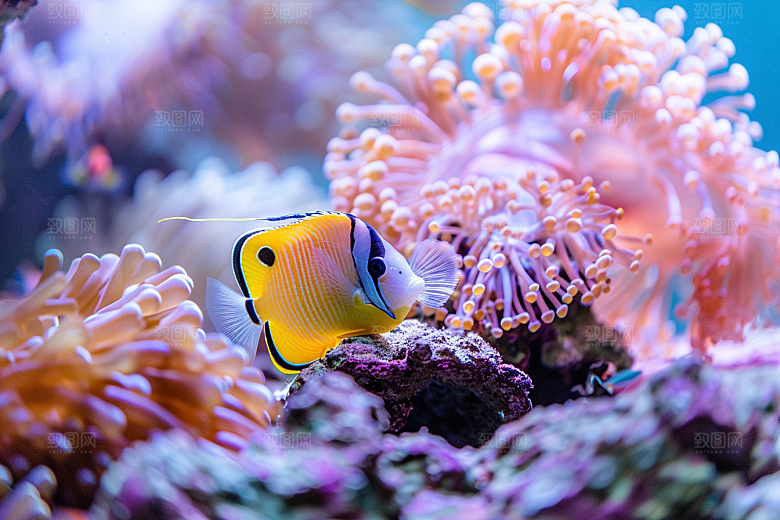 海洋鱼类环保海水摄影图