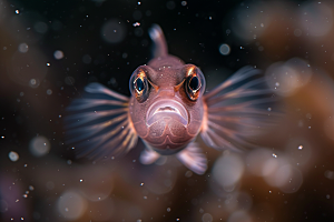 海洋鱼类海底世界海水摄影图