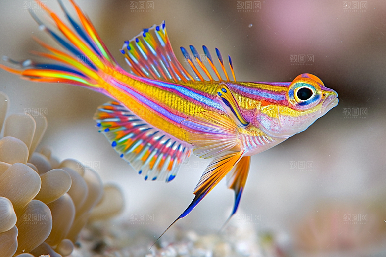 海洋鱼类环保海水摄影图
