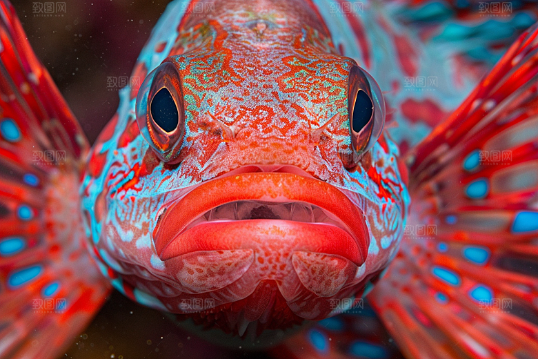 海洋鱼类海鱼热带鱼摄影图