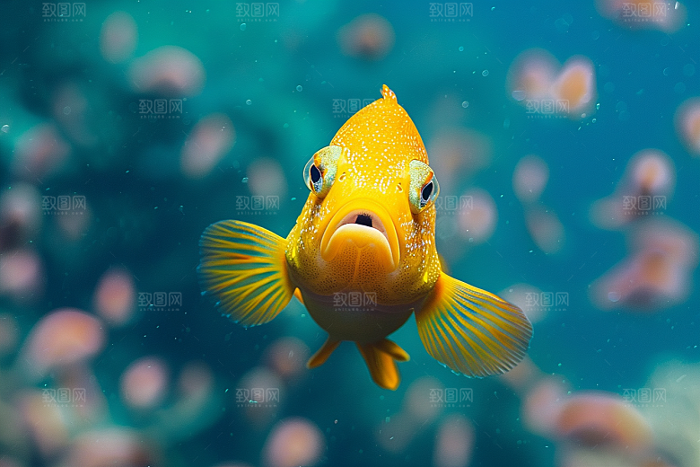 海洋鱼类海底世界大海摄影图