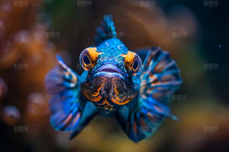 海洋鱼类大海海底世界摄影图