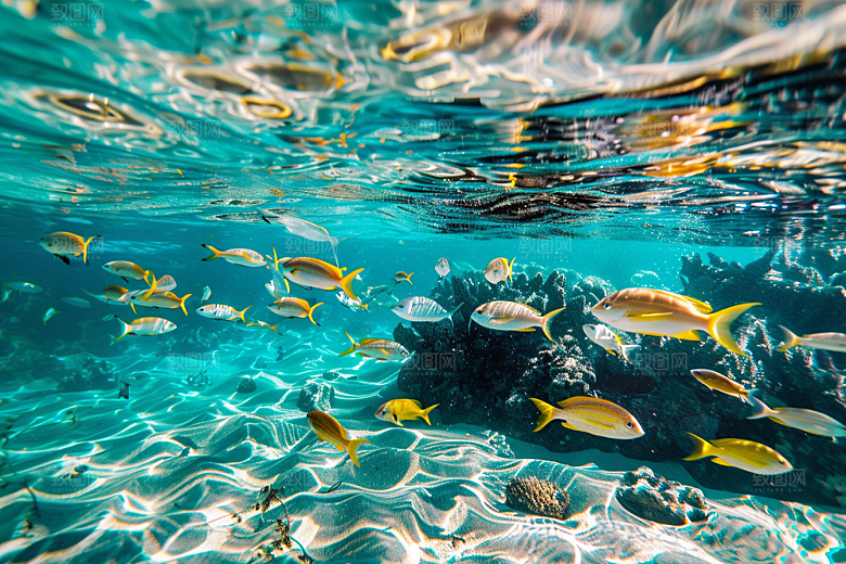 海洋鱼类热带鱼海鱼摄影图