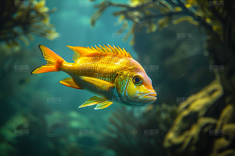 海洋鱼类热带鱼海鱼摄影图