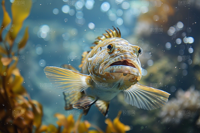 海洋鱼类海水高清摄影图