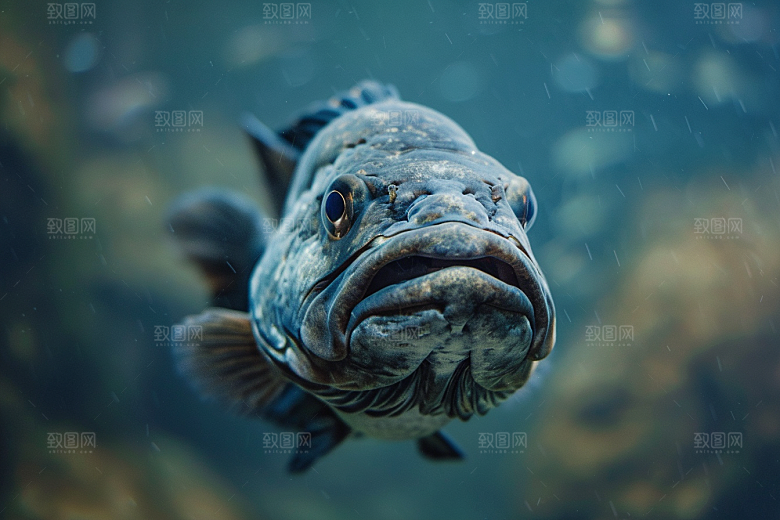 海洋鱼类海水高清摄影图
