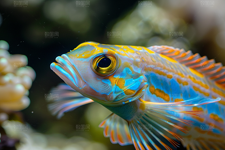 海洋鱼类海水海鱼摄影图
