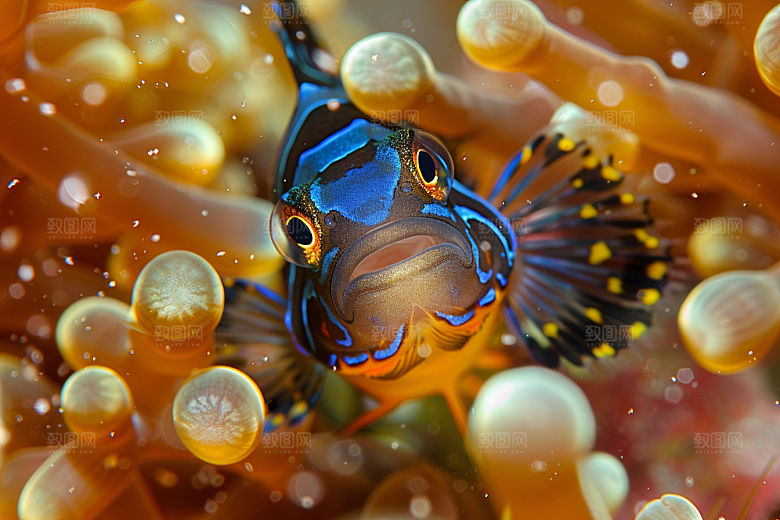 海洋鱼类大海海水摄影图