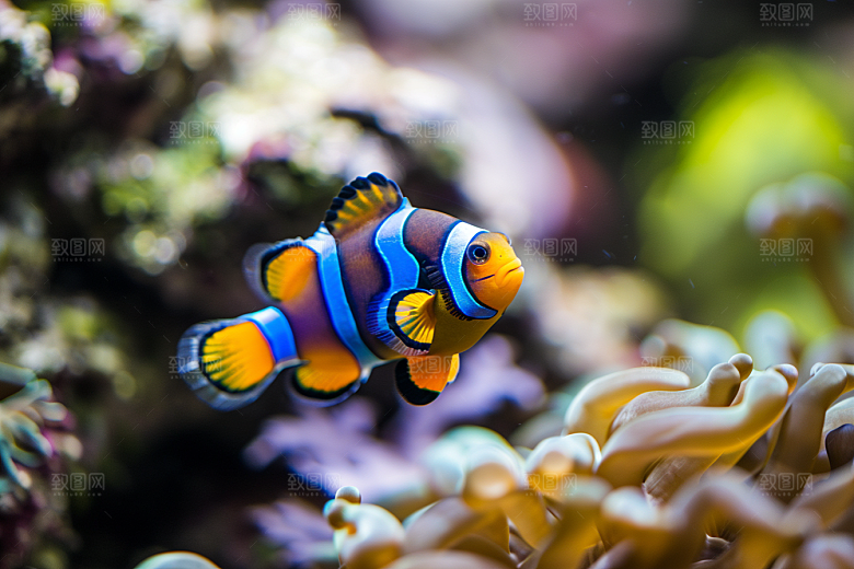 海洋鱼类热带鱼海鱼摄影图