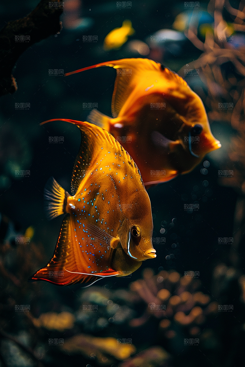 海洋鱼类大海海鱼摄影图