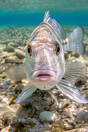 海洋鱼类热带鱼海底世界摄影图