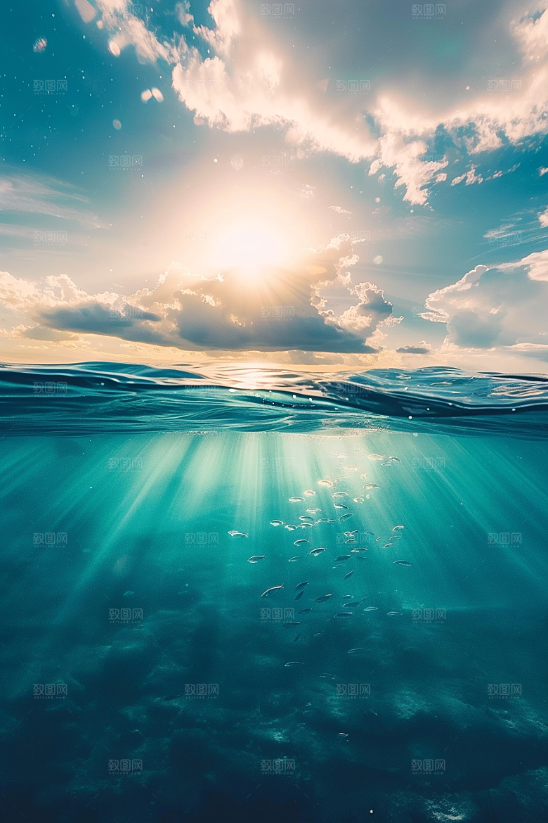 海洋鱼类自然高清摄影图