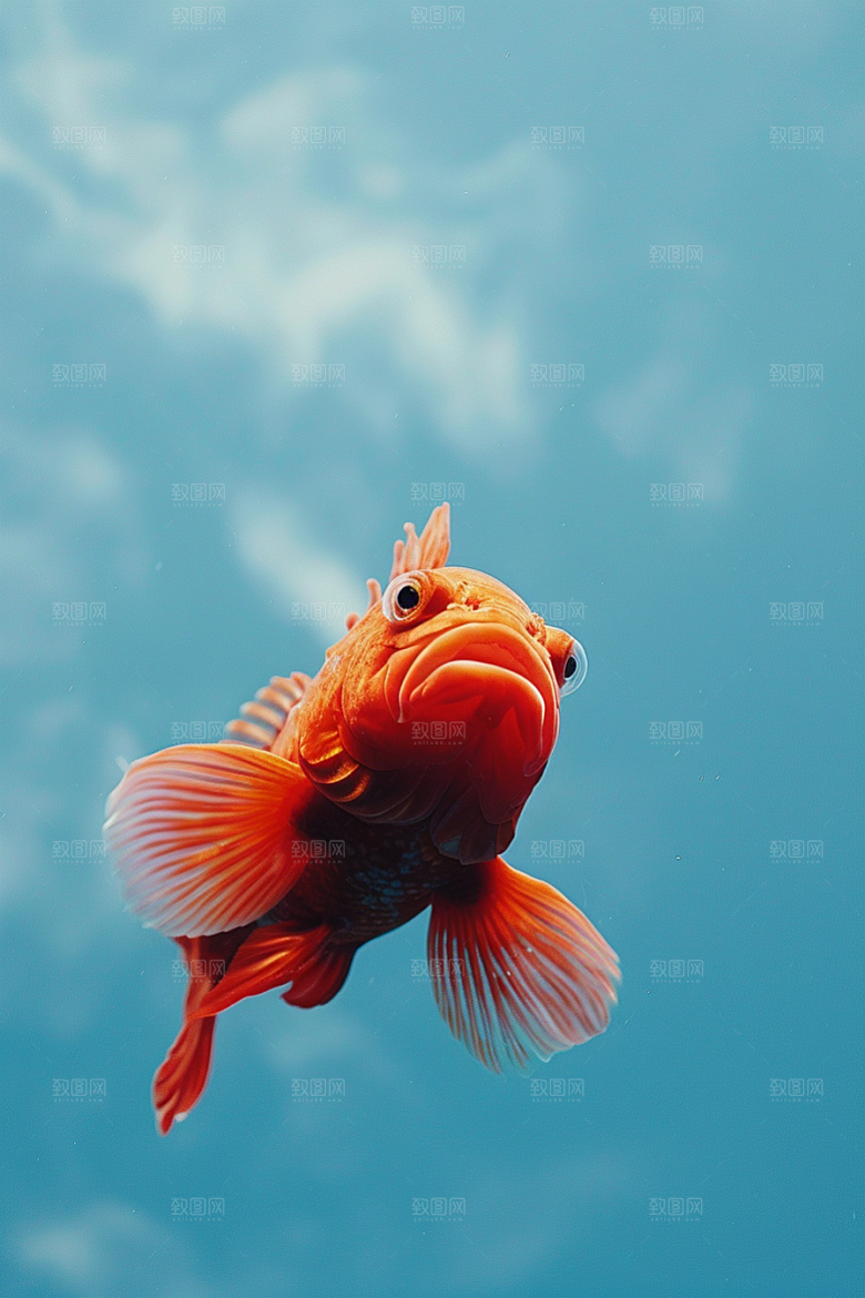 海洋鱼类环保珊瑚礁摄影图