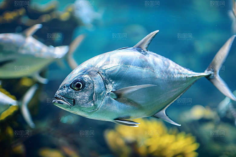 海洋鱼类环保自然摄影图