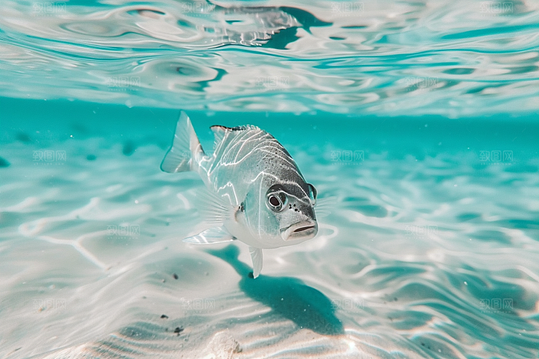 海洋鱼类大海海鱼摄影图