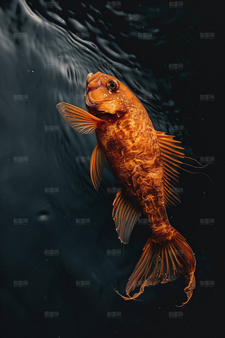 海洋鱼类环保彩色素材