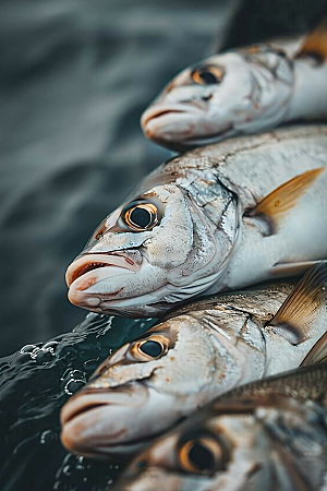 海洋鱼类缤纷海水素材