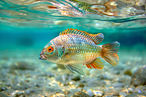 海洋鱼类自然环保素材
