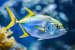 海洋鱼类缤纷摄影素材