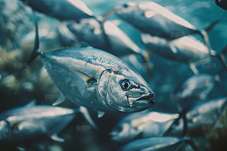 海洋鱼类大海彩色素材