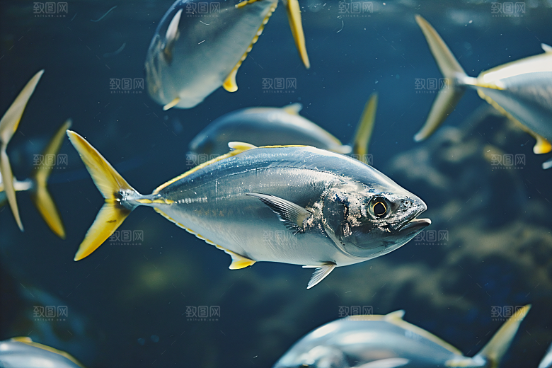 海洋鱼类海水大海素材