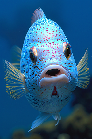 海洋鱼类海水缤纷素材