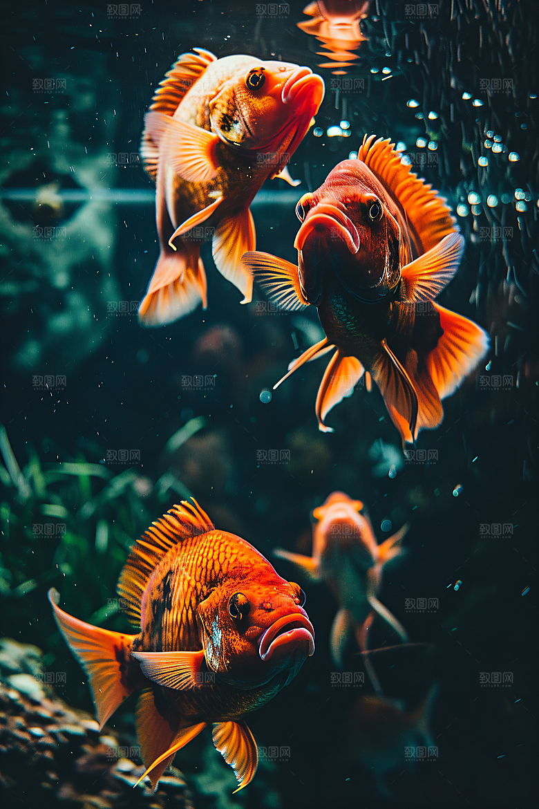 海洋鱼类海底世界珊瑚礁素材
