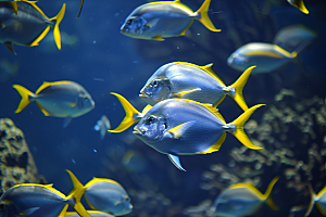 海洋鱼类海水自然素材