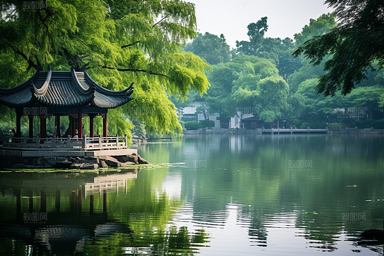 杭州城市风光旅游风景摄影图