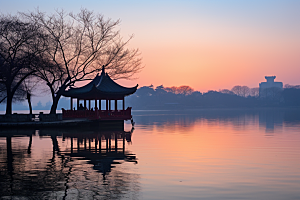 杭州城市风光高清旅游摄影图