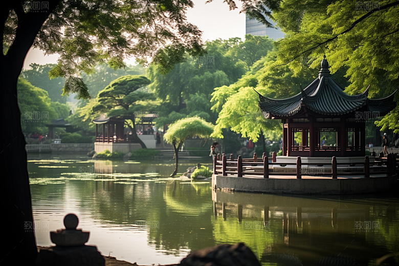 杭州城市风光风景旅游摄影图