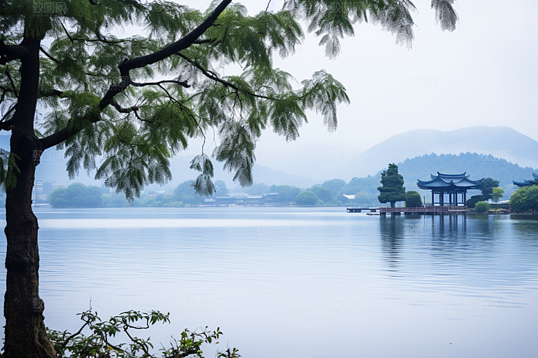 杭州城市风光都市风景摄影图