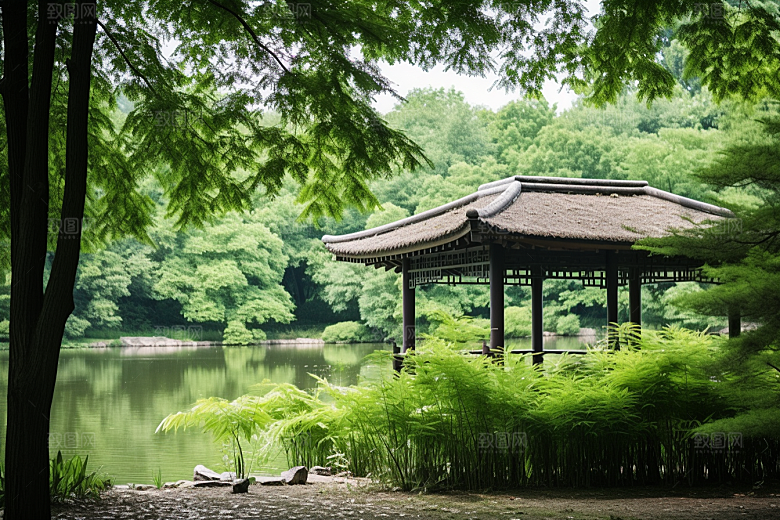杭州城市风光风景景色摄影图