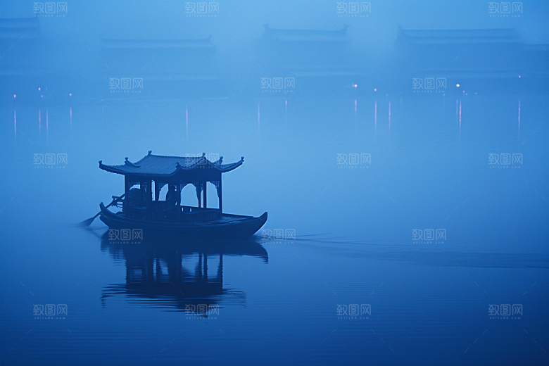 杭州城市风光国内游风景摄影图