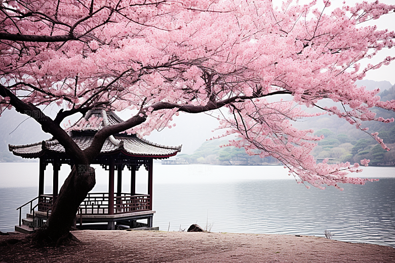 杭州城市风光风景江南摄影图
