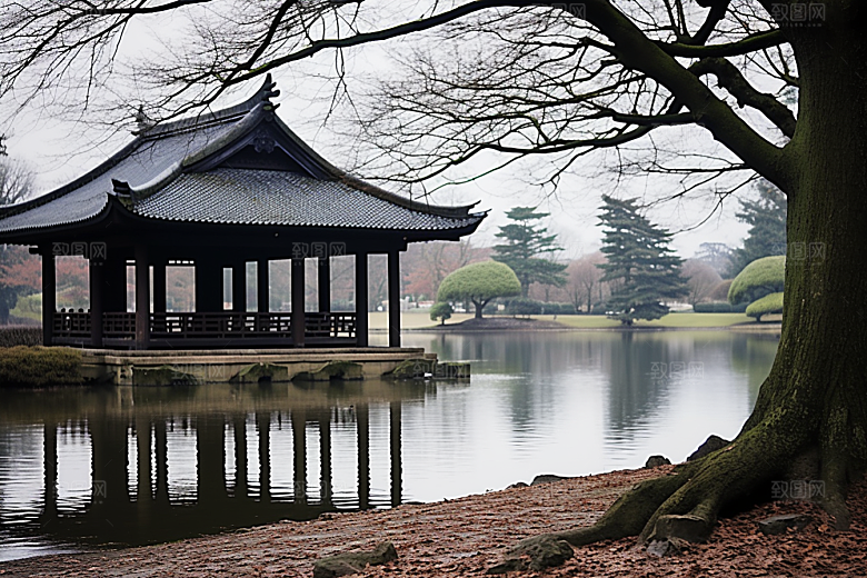 杭州城市风光风景江南摄影图