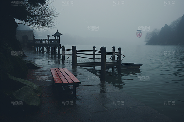 杭州城市风光高清旅行摄影图