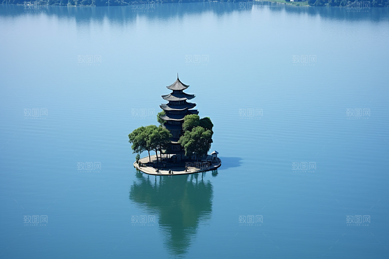 杭州城市风光高清旅游摄影图