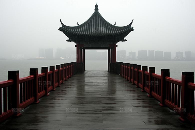 杭州城市风光都市南宋古都摄影图