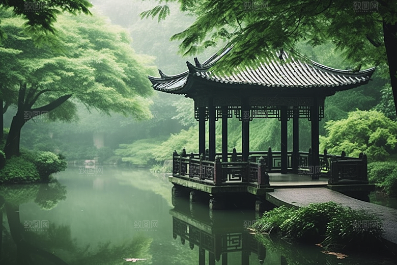 杭州城市风光高清旅行摄影图