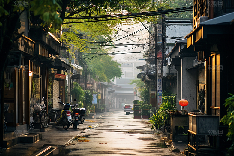 杭州城市风光国内游旅游摄影图