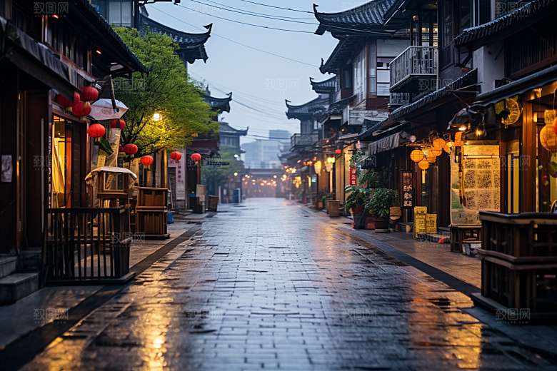 杭州城市风光都市国内游摄影图