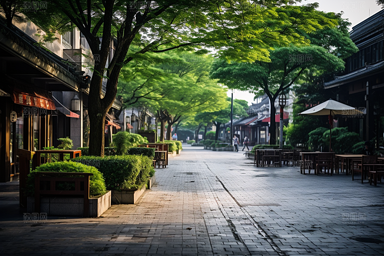 杭州城市风光国内游南宋古都摄影图