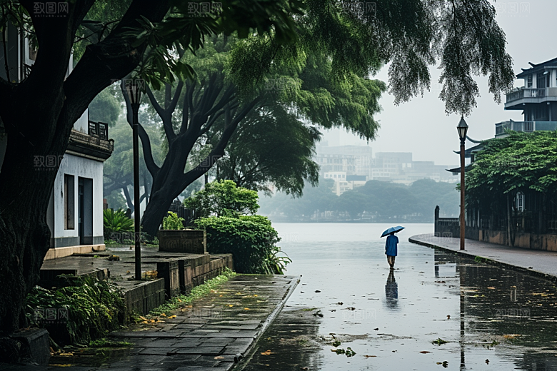 杭州城市风光景点高清摄影图